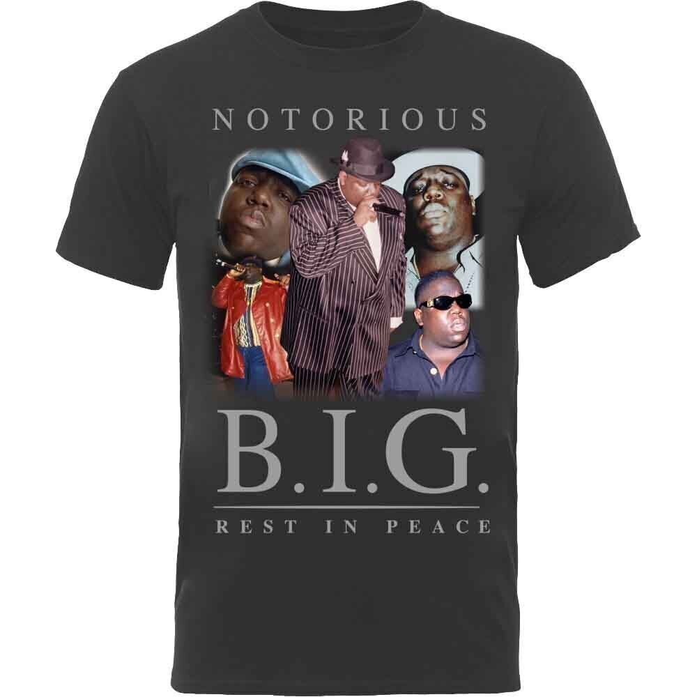T-särk Notorious B.I.G. Collage Black 2XL T-särk