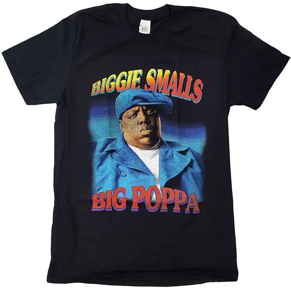 Skjorte Notorious B.I.G. Poppa Black M Skjorte