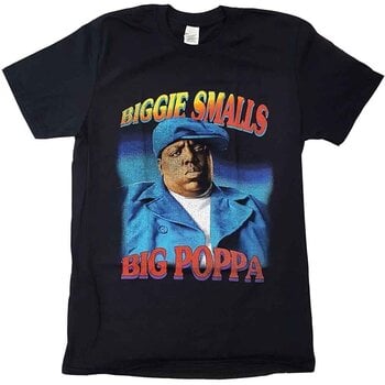 T-shirt Notorious B.I.G. Poppa Black L T-shirt - 1