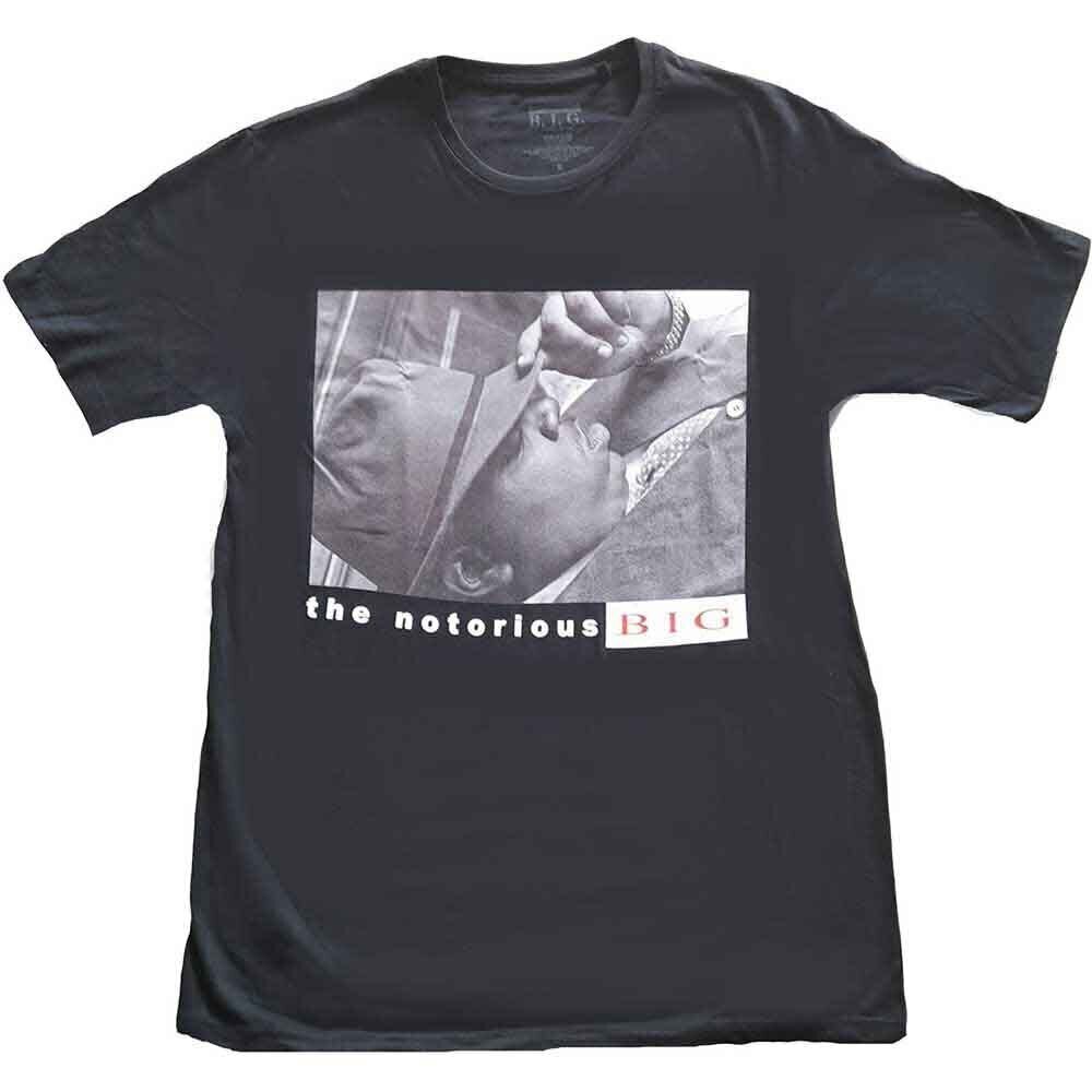 T-Shirt Notorious B.I.G. Lay Down Black L T-Shirt