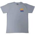 Notorious B.I.G. Halftone Biggie (Back Print) Purple L T-Shirt