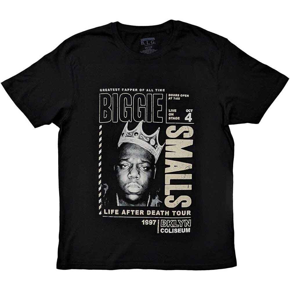 Shirt Notorious B.I.G. Life After Death Tour Black L Shirt