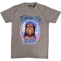 T-shirt Notorious B.I.G. RIP Airbrush Grey XL T-shirt
