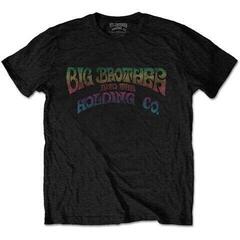T-shirt Big Brother & Holding Company Vintage Logo Black L T-shirt