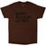 T-shirt Biffy Clyro Biffy Fucking Clyro Brown 2XL T-shirt