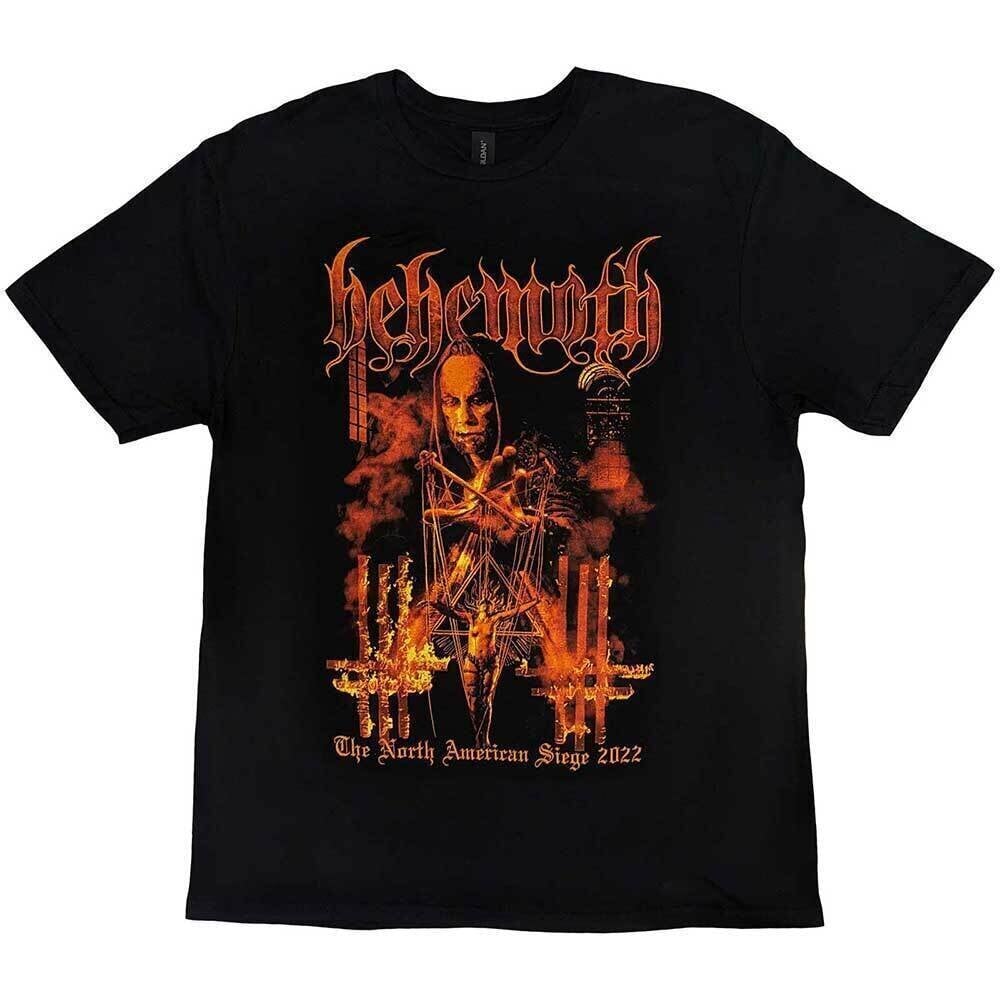 T-Shirt Behemoth North American Tour '22 Puppet Master (Back Print) Black 2XL T-Shirt