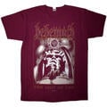 Behemoth The Shit Ov God Cover (Back Print) Red XL T-Shirt