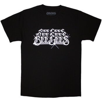 Košulja Bee Gees Stacked Logo Black M Košulja - 1