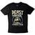 Skjorte Beast In Black Dark Connection Girl (Back Print) Black XL Skjorte
