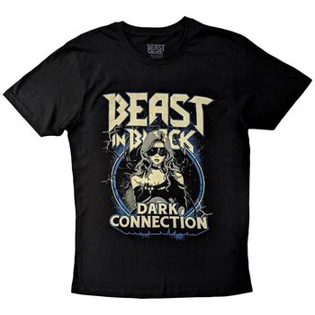 T-särk Beast In Black Dark Connection Girl (Back Print) Black 2XL T-särk - 1