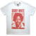 T-shirt Barry White Box Photo White XL T-shirt
