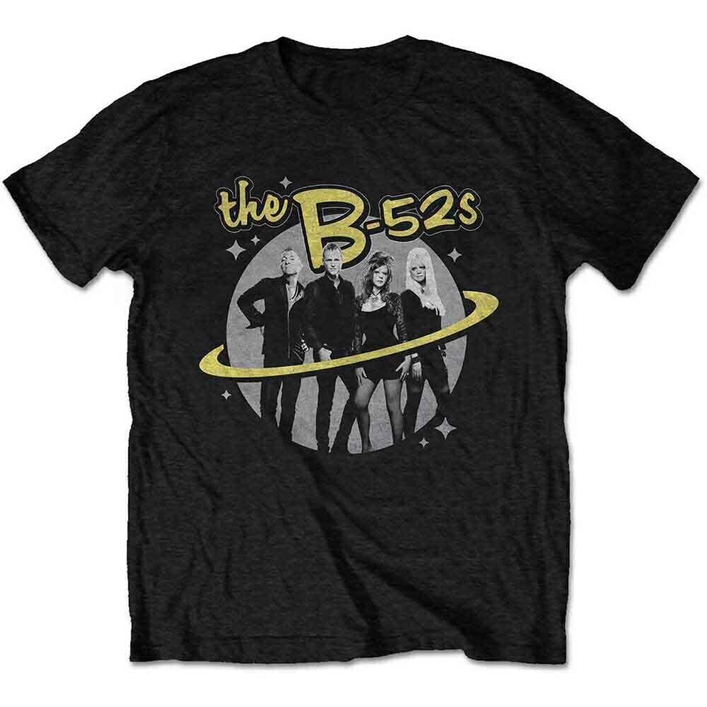 T-Shirt The B-52's Saturn Photo Black M T-Shirt