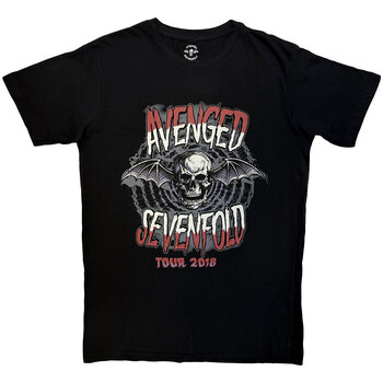 T-särk Avenged Sevenfold Tour '18 Carbon Black M T-särk - 1
