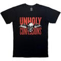 Avenged Sevenfold Unholy Confessions (Back Print) Carbon Black XL T-Shirt