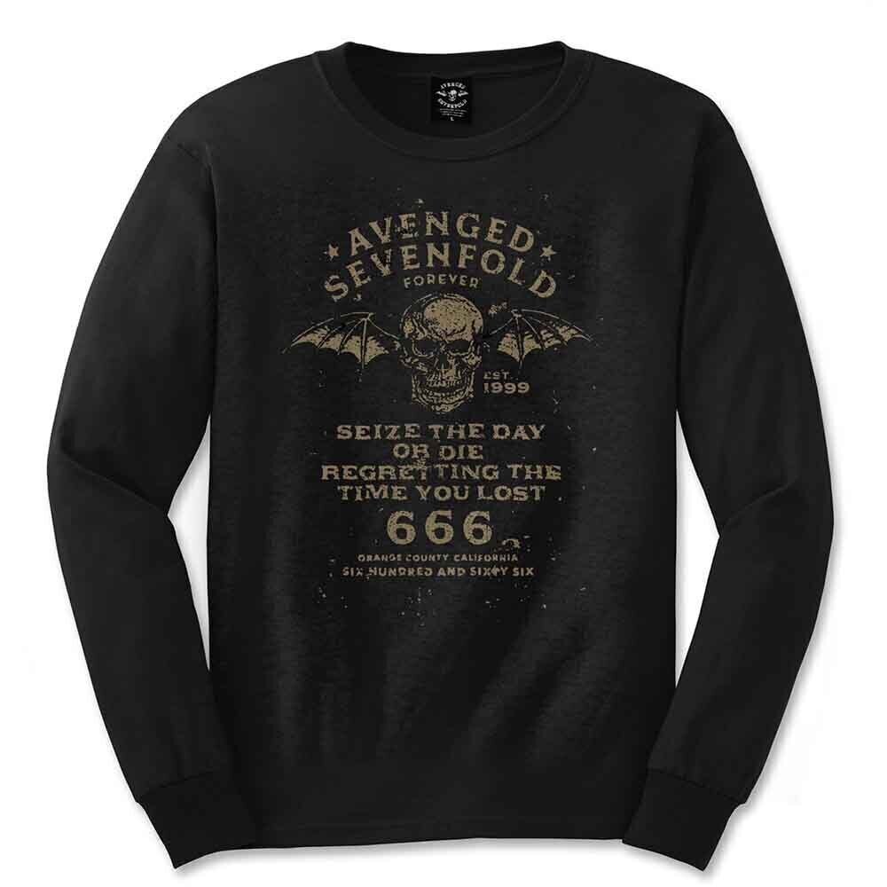 Πουκάμισο Avenged Sevenfold Seize the Day Black XL Πουκάμισο