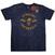T-Shirt Avenged Sevenfold Logo (Wash Collection) Navy Blue 2XL T-Shirt