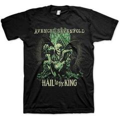 T-Shirt Avenged Sevenfold Hail to the King En Vie Black L T-Shirt