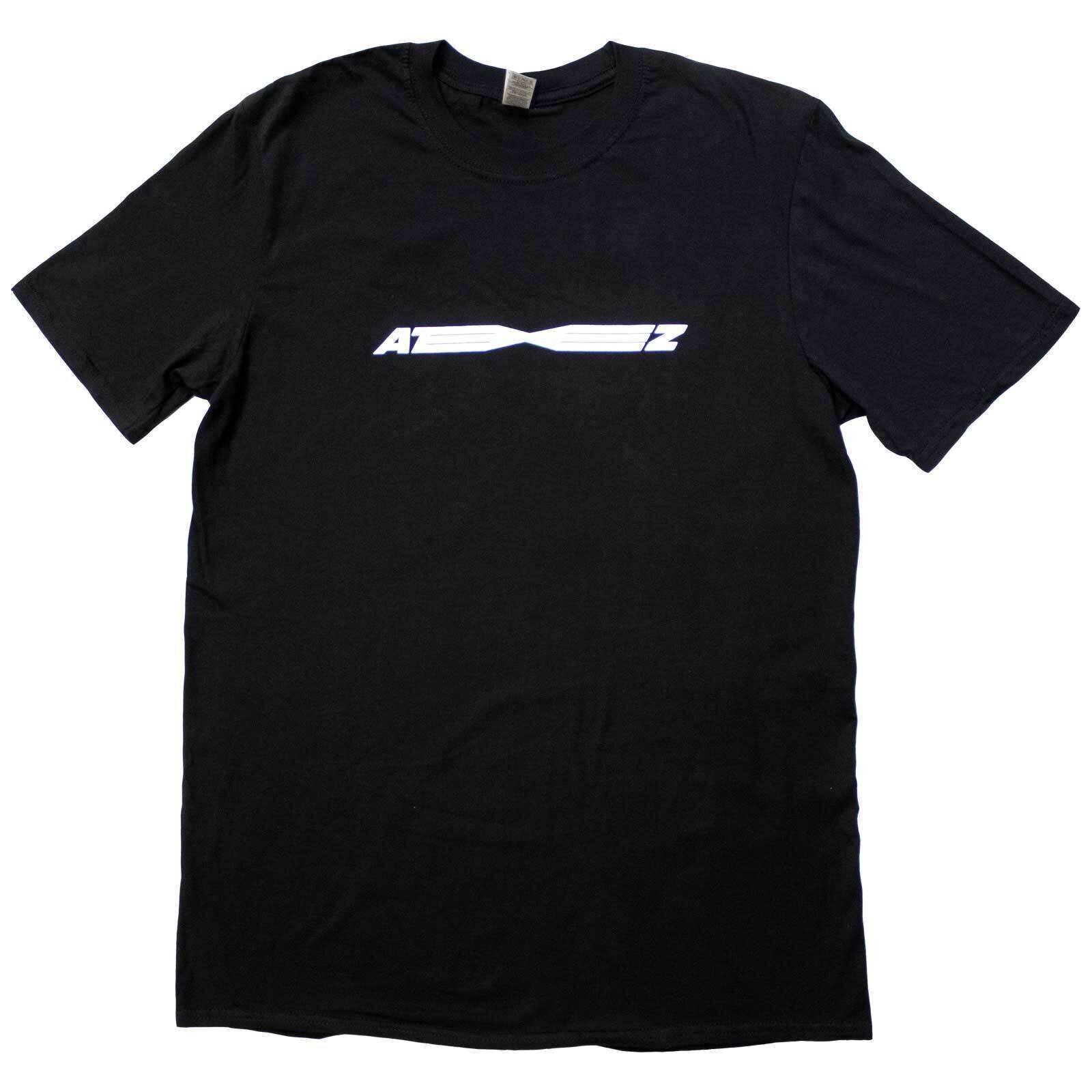 T-shirt Ateez Fellowship Tour Euro Logo (Back Print & Ex-Tour) Black L T-shirt