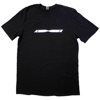 T-shirt Ateez Fellowship Tour Euro Logo (Back Print & Ex-Tour) Black XL T-shirt - 1