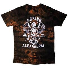 T-Shirt Asking Alexandria Eagle Skull (Wash Collection) Red 2XL T-Shirt