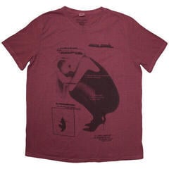 T-shirt Ariana Grande Eternal Sunshine Tracklist (Wash Collection) Red Wash XL T-shirt