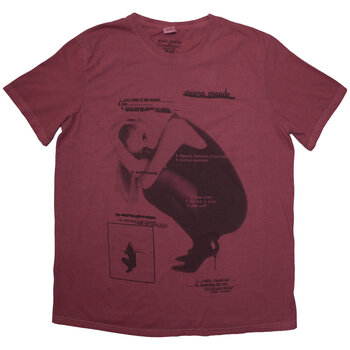 T-Shirt Ariana Grande Eternal Sunshine Tracklist (Wash Collection) Red Wash 2XL T-Shirt - 1