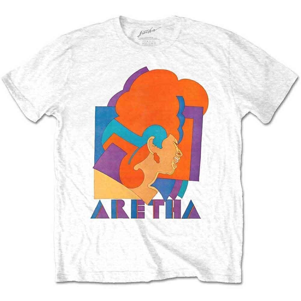 T-shirt Aretha Franklin Milton Graphic White 2XL T-shirt