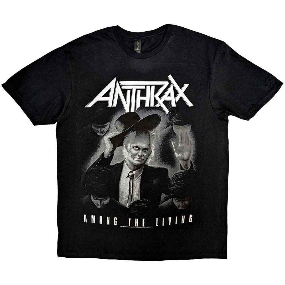 Marškinėliai Anthrax Among the Living Black XL Marškinėliai