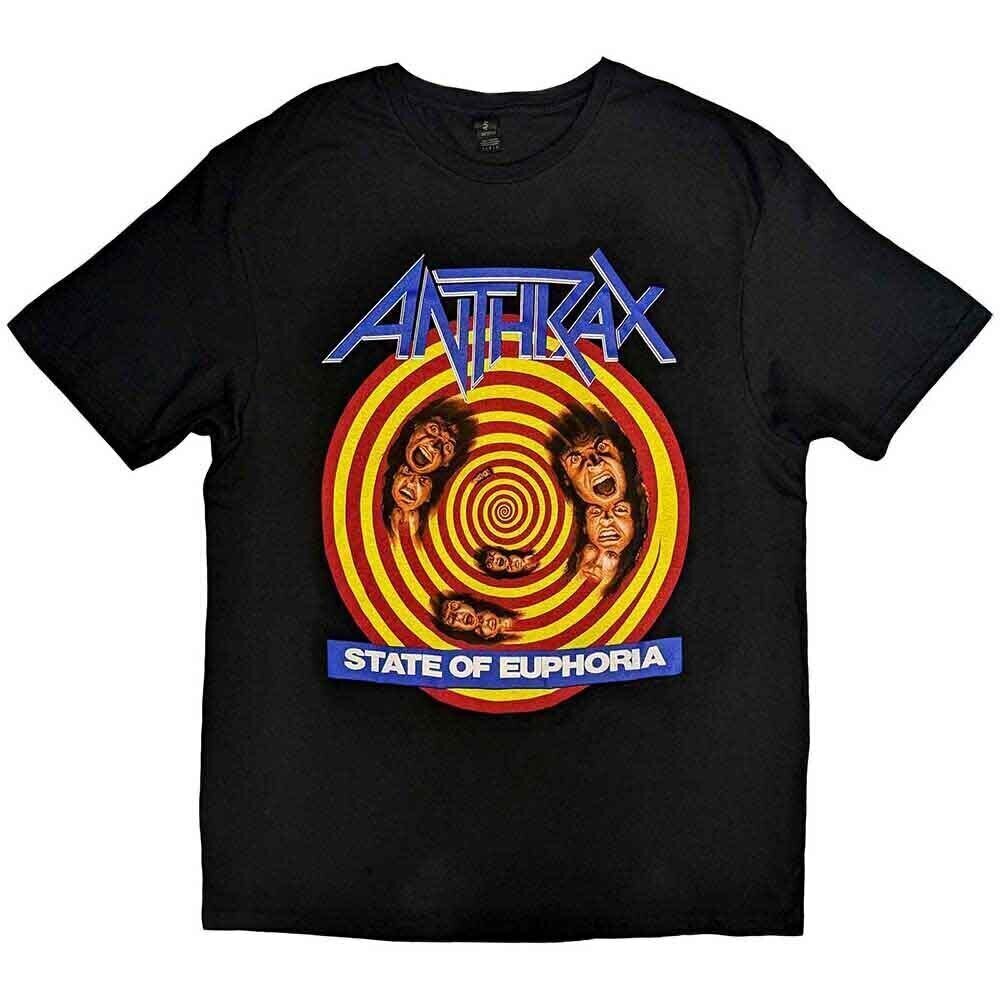 Skjorte Anthrax State of Euphoria Black XL Skjorte