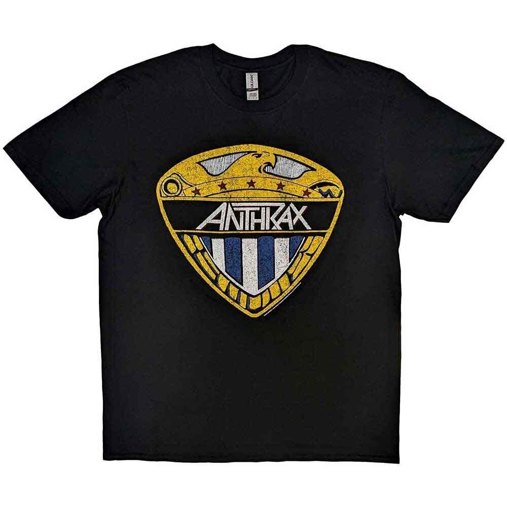 Πουκάμισο Anthrax Eagle Shield Black 2XL Πουκάμισο