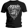 Anthrax Soldier of Metal FTD Black XL T-Shirt