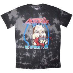 T-Shirt Anthrax Fistful Of Metal (Wash Collection) Black 2XL T-Shirt