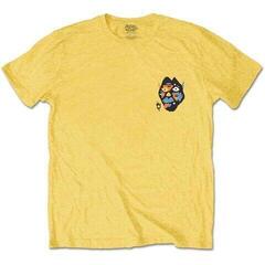 T-Shirt Angel Du$T Creature (Back Print) Yellow M T-Shirt