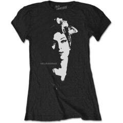 Skjorte Amy Winehouse Scarf Portrait Black 2XL Dame Skjorte