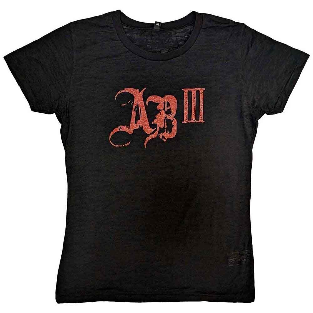 T-särk Alter Bridge AB III Red Logo Black S Naiste T-särk