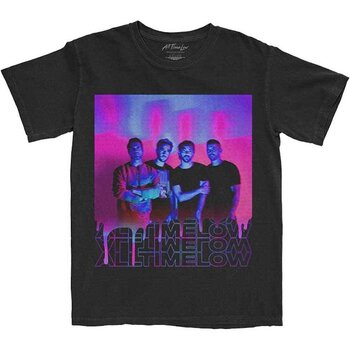 T-Shirt All Time Low Blurry Monster (Back Print) Black 2XL T-Shirt - 1