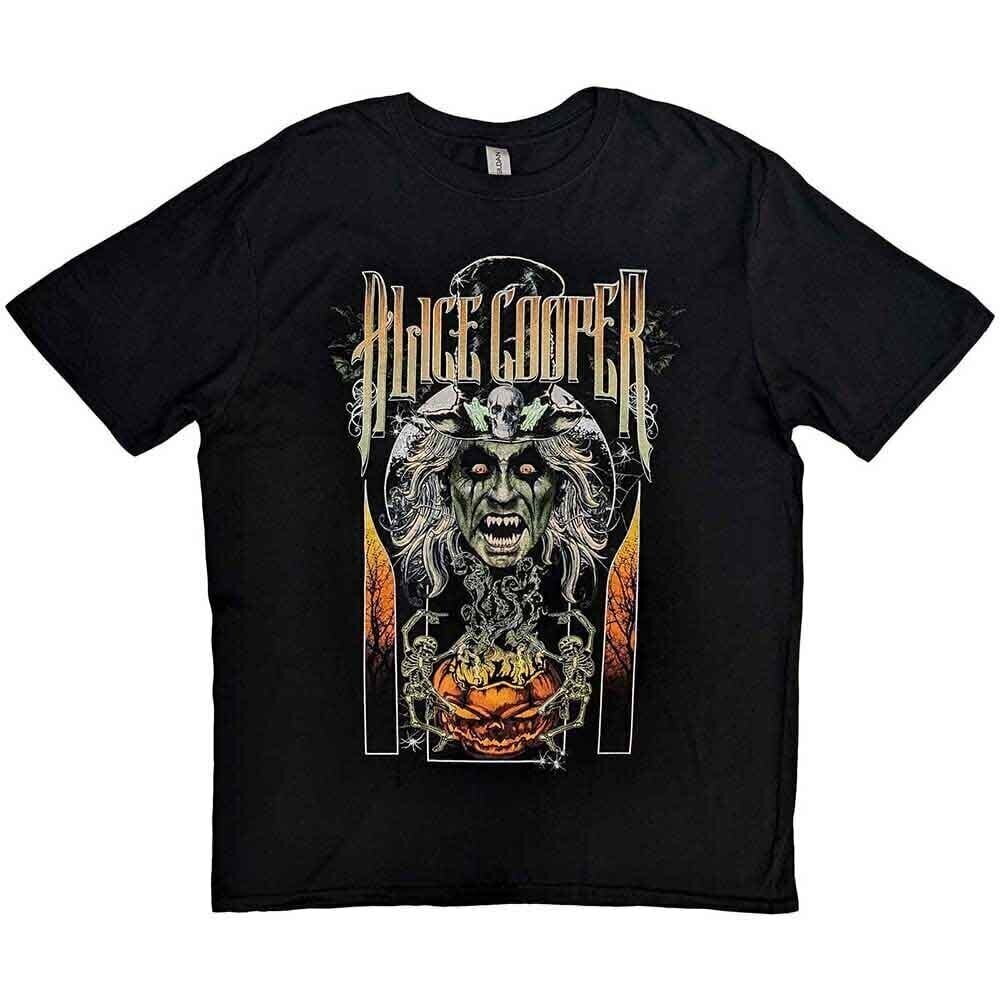 T-särk Alice Cooper I am Halloween (Back Print) Black XL T-särk