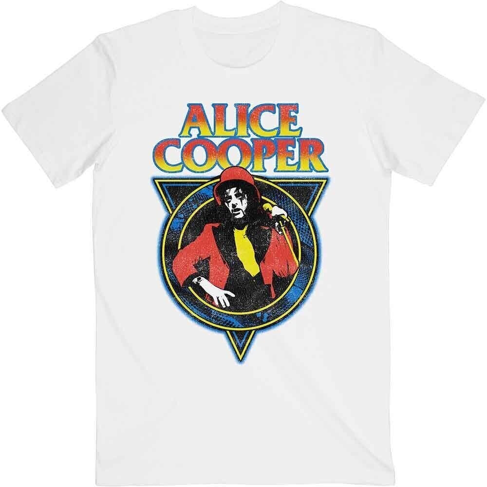 T-shirt Alice Cooper Snakeskin White XL T-shirt