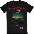 Alice Cooper Road Cover Tracklist (Back Print) Black M Tricou
