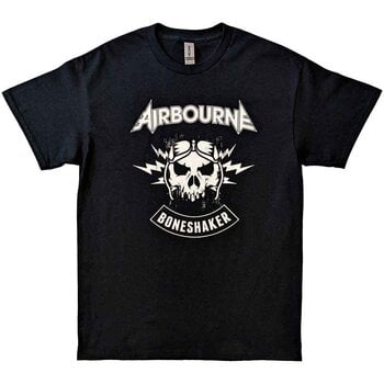 T-särk Airbourne R 'n' R Boneshaker (Back Print) Black S T-särk - 1