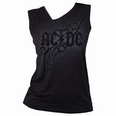 T-Shirt AC/DC Tribal Black 2XL Ladies T-Shirt