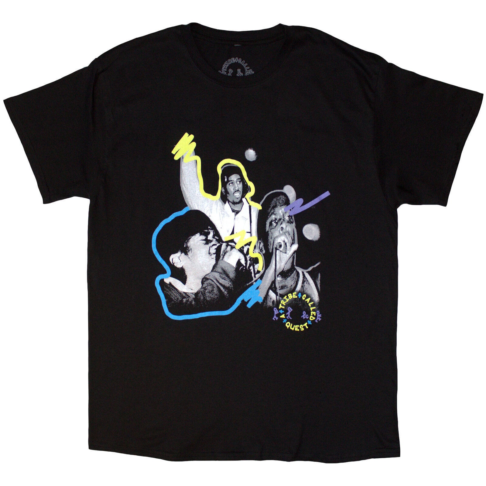 Риза A Tribe Called Quest Paint Black S Риза