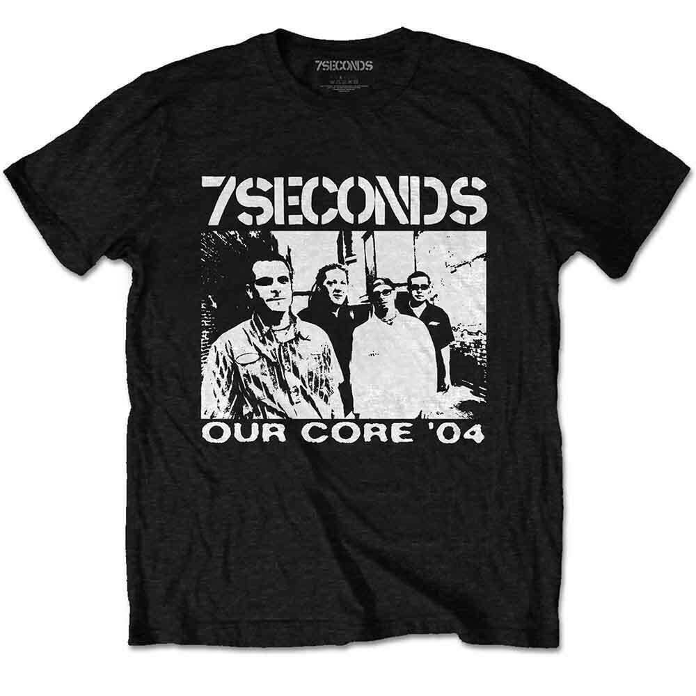 T-shirt 7 Seconds Our Core (Back Print) Black XL T-shirt