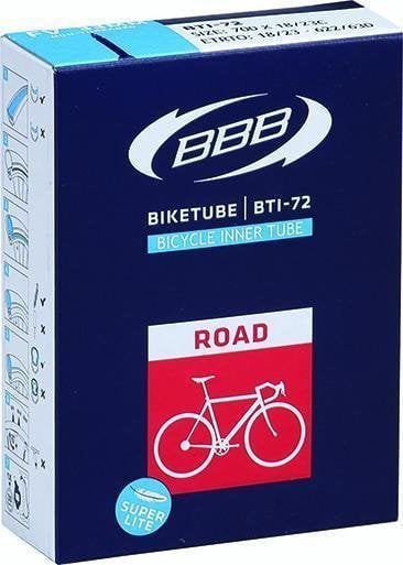 Kerékpár belső gumi BBB Biketube Road 18-23 mm 33.0 Presta Belső gumi