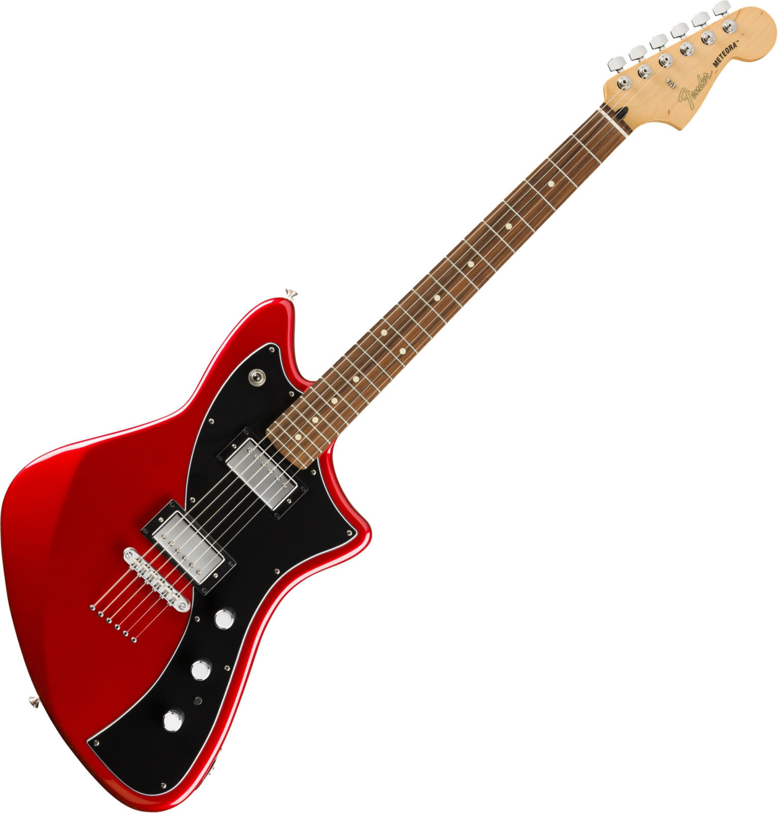 Elektrische gitaar Fender Meteora PF Candy Apple Red