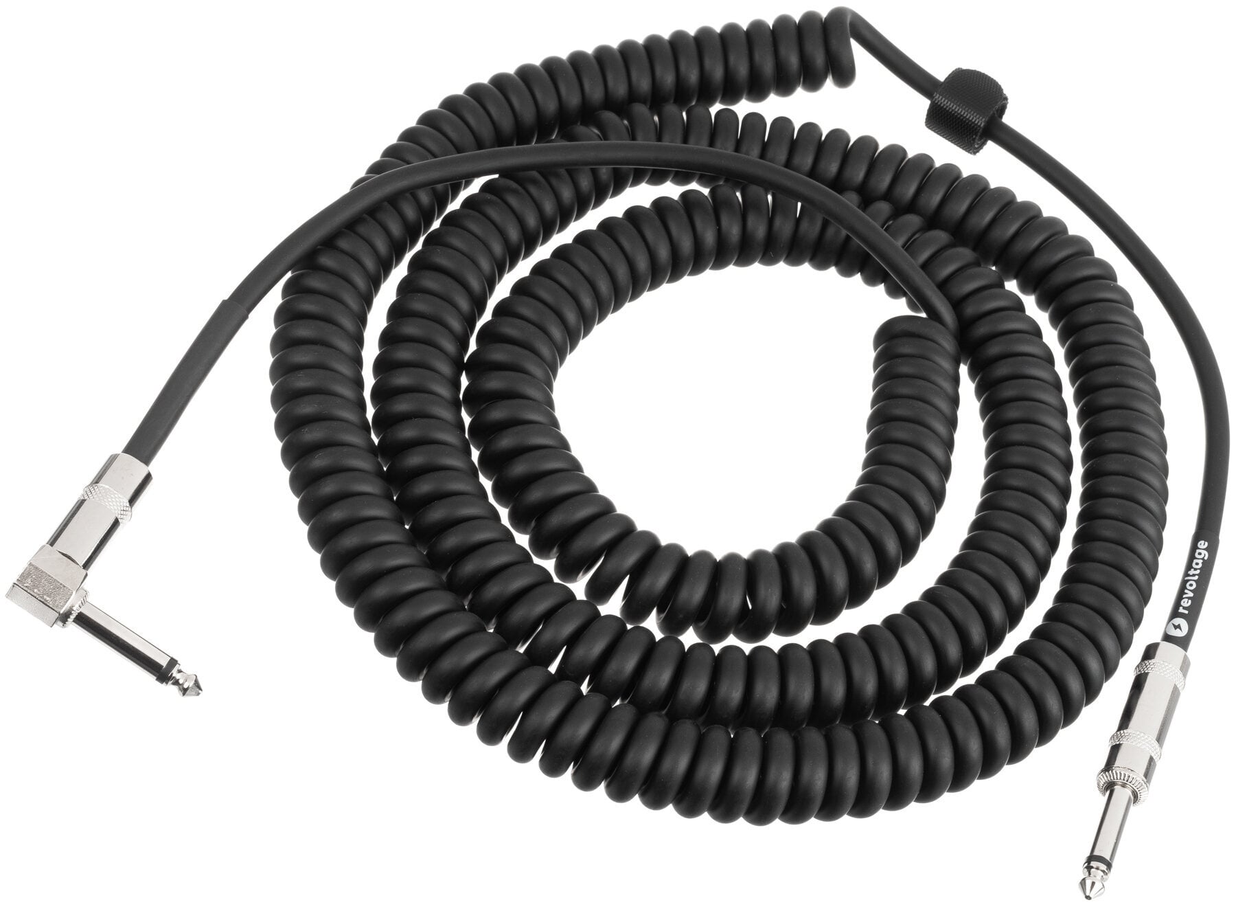 Instrumentinis kabelis Revoltage ICCLB10 Black 10 m Straight - Angled Instrumentinis kabelis