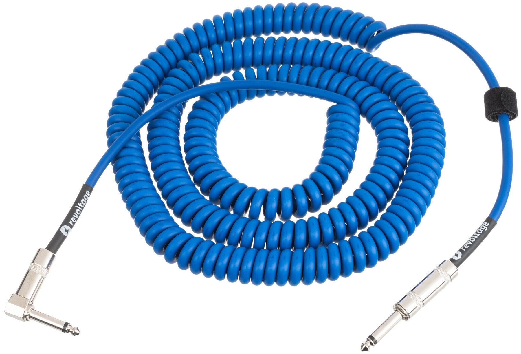 Instrumentinis kabelis Revoltage ICCLBLUE10 Blue 10 m Straight - Angled Instrumentinis kabelis