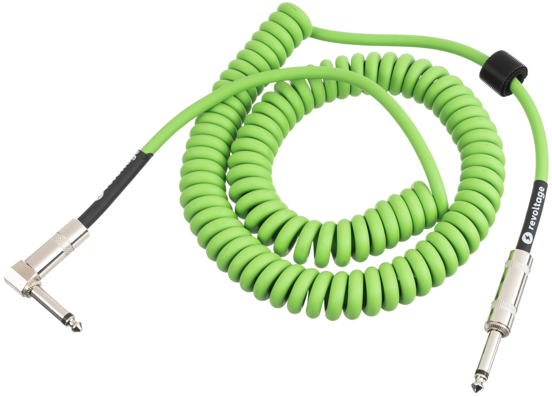 Instrumentinis kabelis Revoltage ICCLG5 Green 5 m Straight - Angled Instrumentinis kabelis