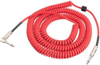Instrumentinis kabelis Revoltage ICCLR10 Red 10 m Straight - Angled Instrumentinis kabelis