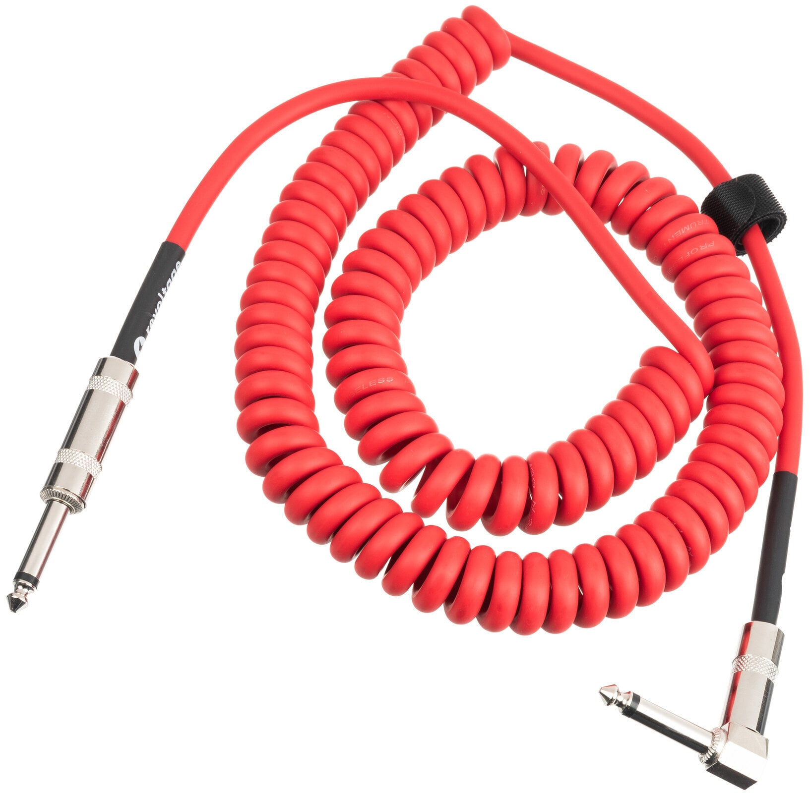 Instrumentinis kabelis Revoltage ICCLR5 Red 5 m Straight - Angled Instrumentinis kabelis